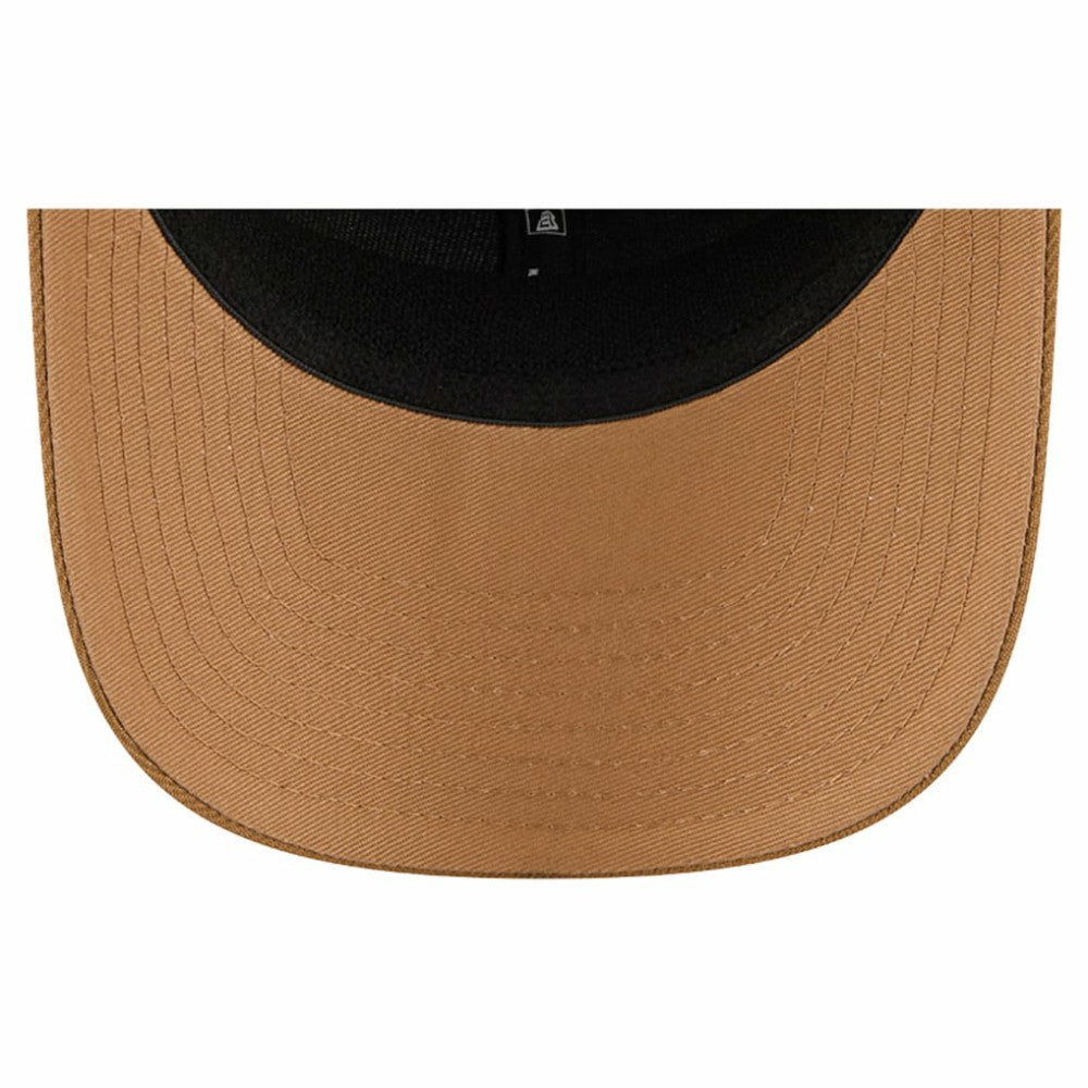 New Jersey Devils - New Era Two-Tone Trucker 9SEVENTY Stretch Snap Adjustable Hat Tan/Light Brown