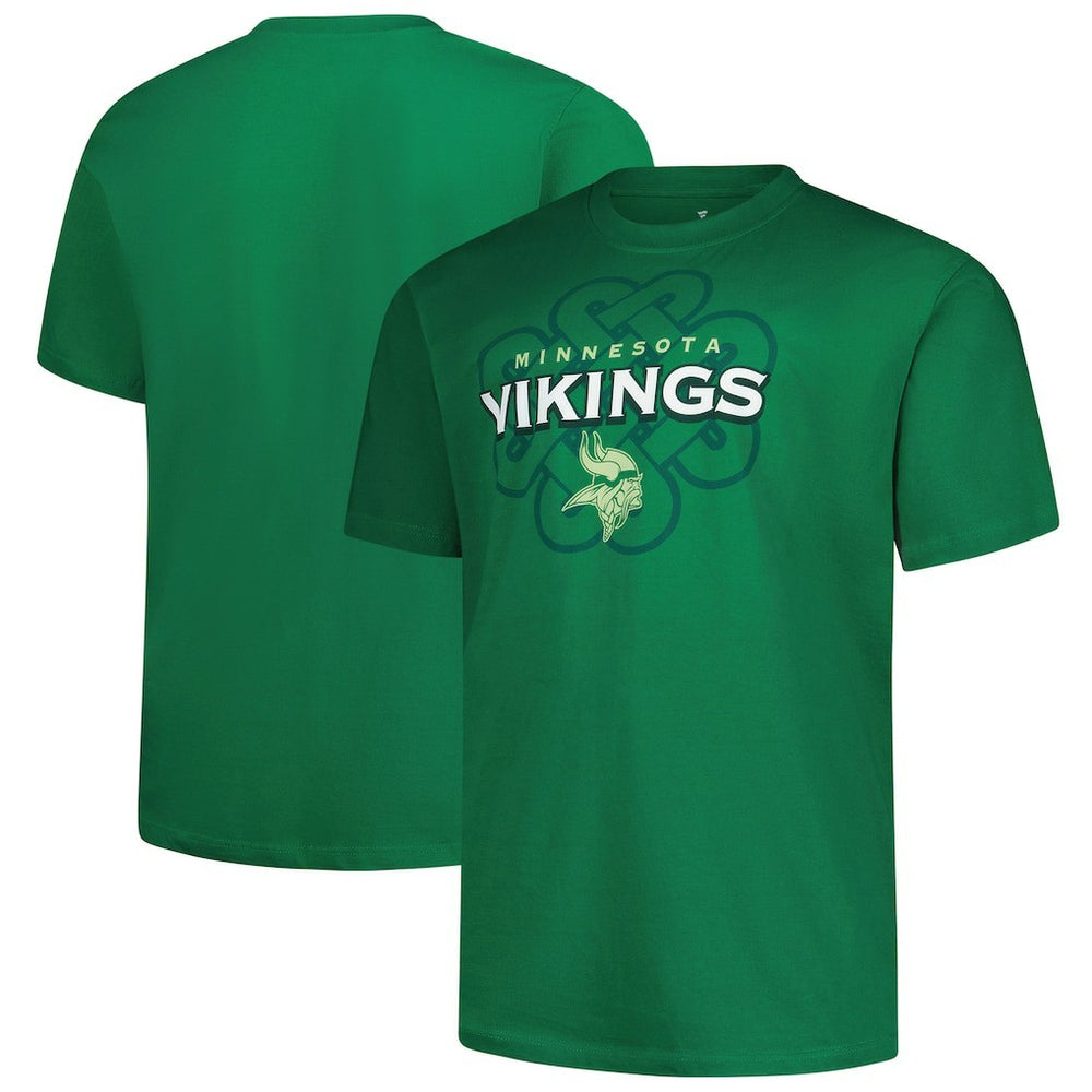 Minnesota Vikings Big & Tall Celtic T-Shirt Kelly Green - Fanatics