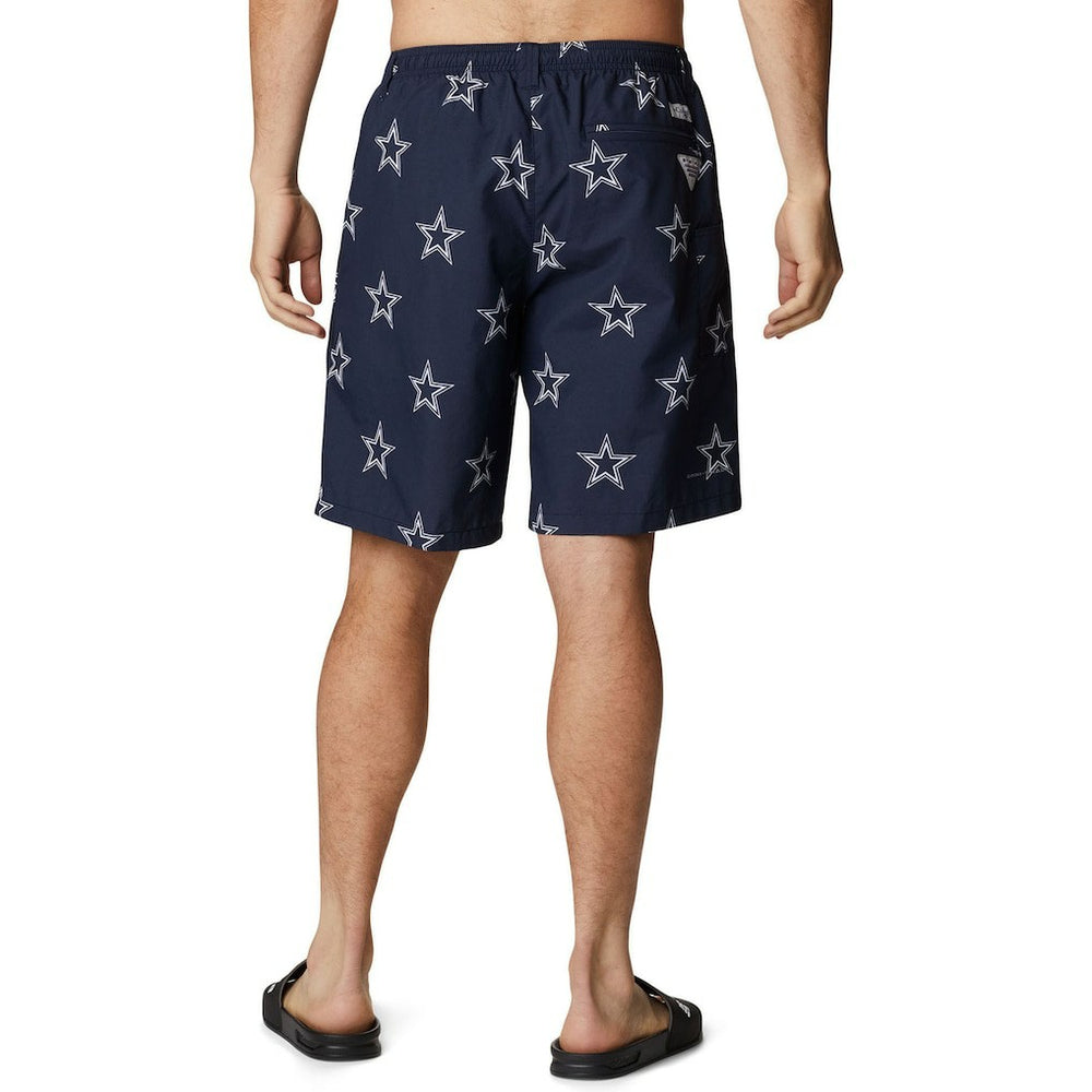 Dallas Cowboys Backcast III Printed Shorts Navy - Columbia