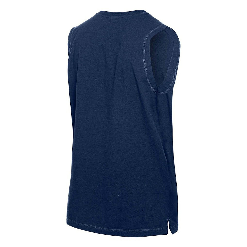 Dallas Cowboys New Era Leisure Collection Muscle Tank Top Navy - NFL