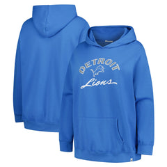 Detroit Lions '47 Women's Plus Size Whirlwind Naomi Hoodie Blue - 47 brand