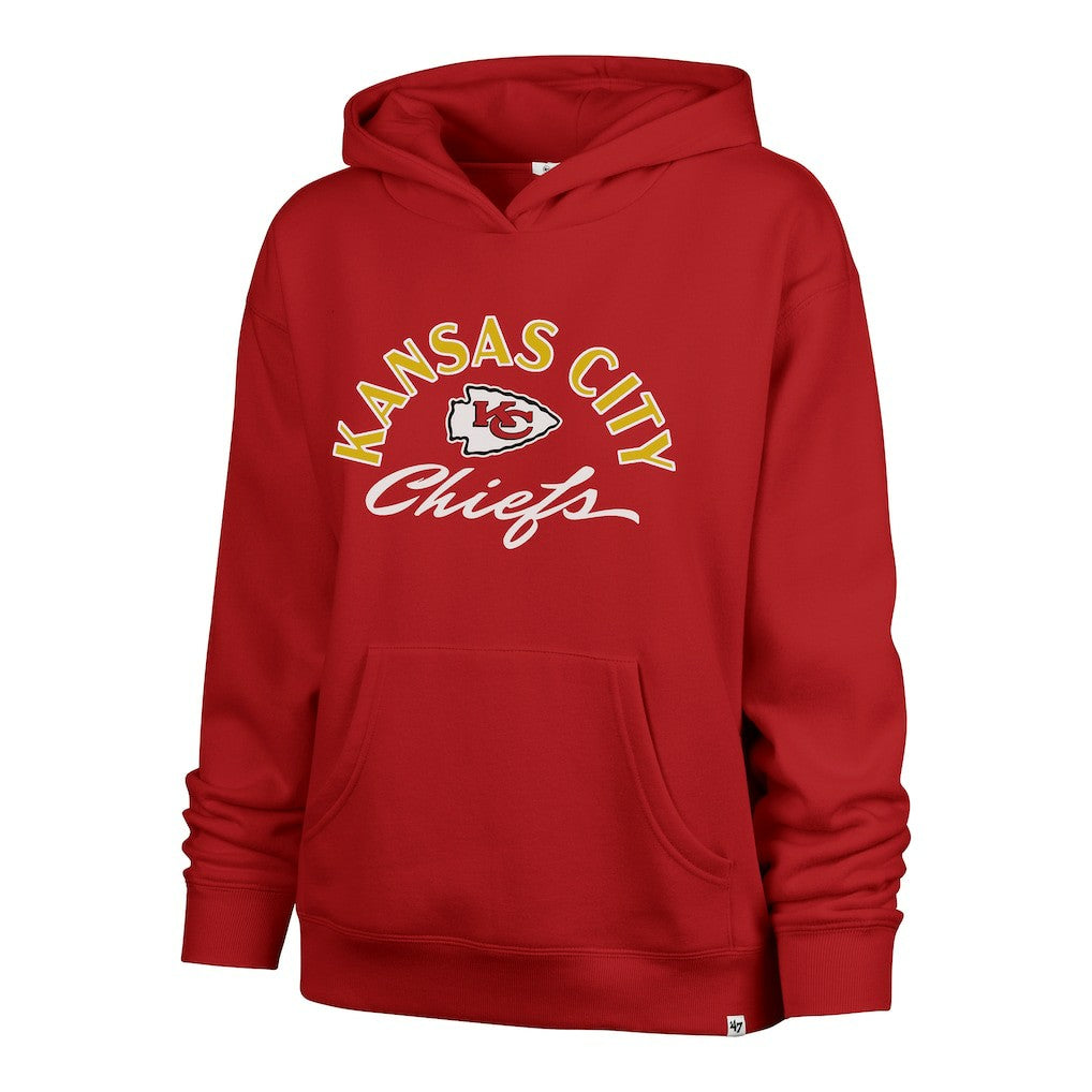 Kansas City Chiefs '47 Women's Plus Size Whirlwind Naomi Hoodie Red - 47 brand