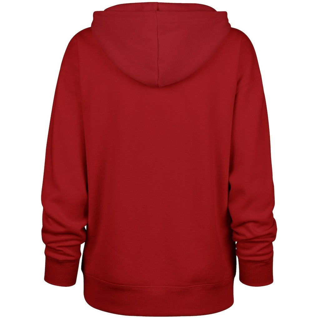 San Francisco 49ers '47 Women's Plus Size Whirlwind Naomi Hoodie Scarlet - 47 brand