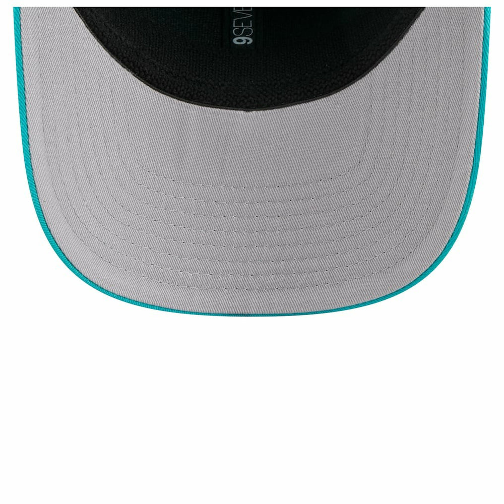 Miami Dolphins New Era Chant 9SEVENTY Stretch-Snap Hat Aqua - NFL