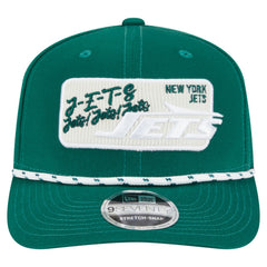 New York Jets New Era Chant 9SEVENTY Stretch-Snap Hat Green - NFL
