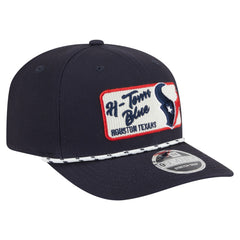 Houston Texans New Era Chant 9SEVENTY Stretch-Snap Hat Navy - NFL