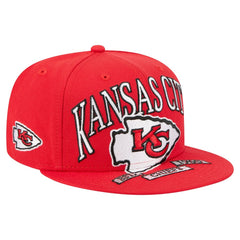 Kansas City Chiefs New Era Oversized 59FIFTY Fitted Hat Red - NFL