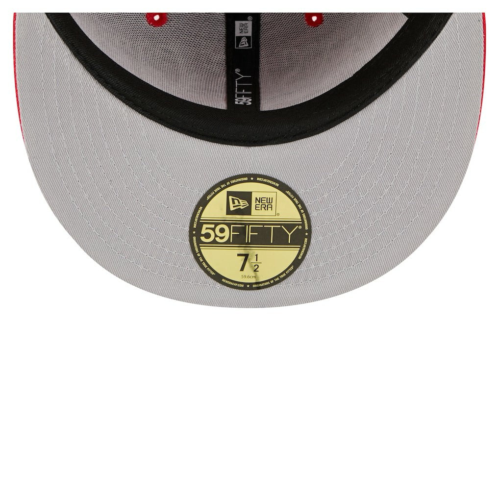 Kansas City Chiefs New Era Oversized 59FIFTY Fitted Hat Red - NFL