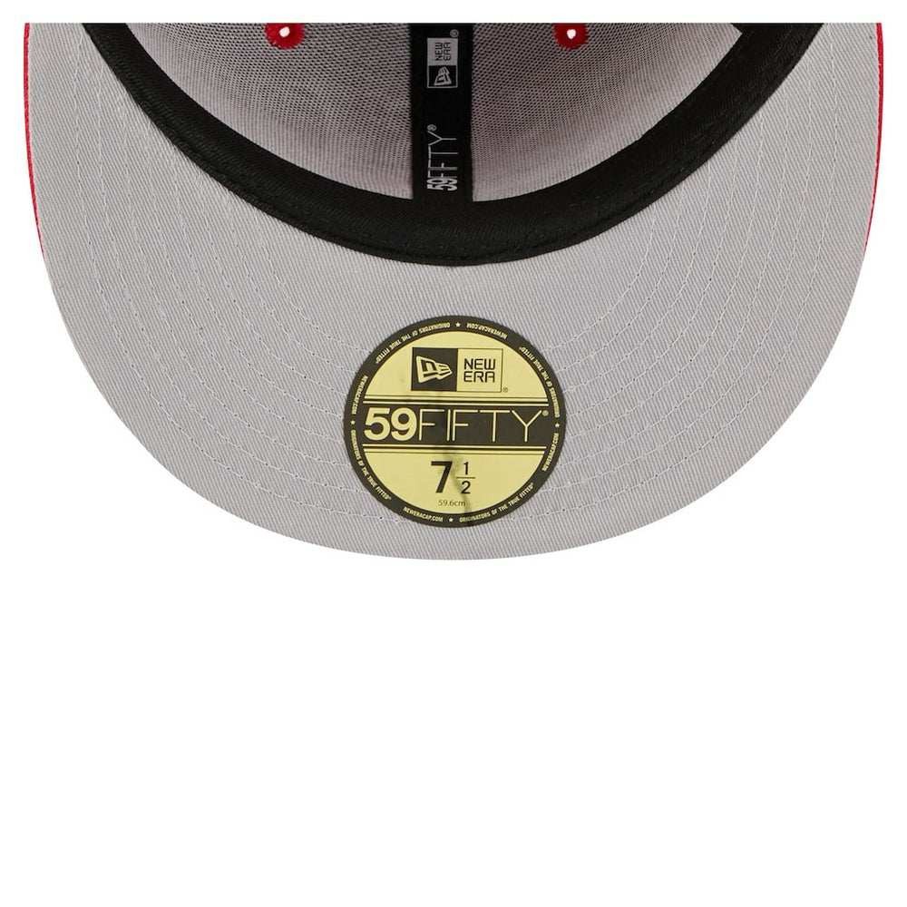 Kansas City Chiefs New Era Oversized 59FIFTY Fitted Hat Red - NFL
