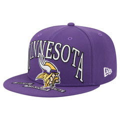Minnesota Vikings New Era Oversized 59FIFTY Fitted Hat Purple - NFL
