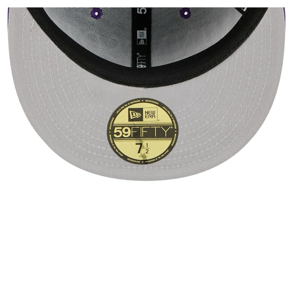 Minnesota Vikings New Era Oversized 59FIFTY Fitted Hat Purple - NFL