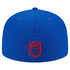 New York Giants New Era Oversized 59FIFTY Fitted Hat Royal - NFL