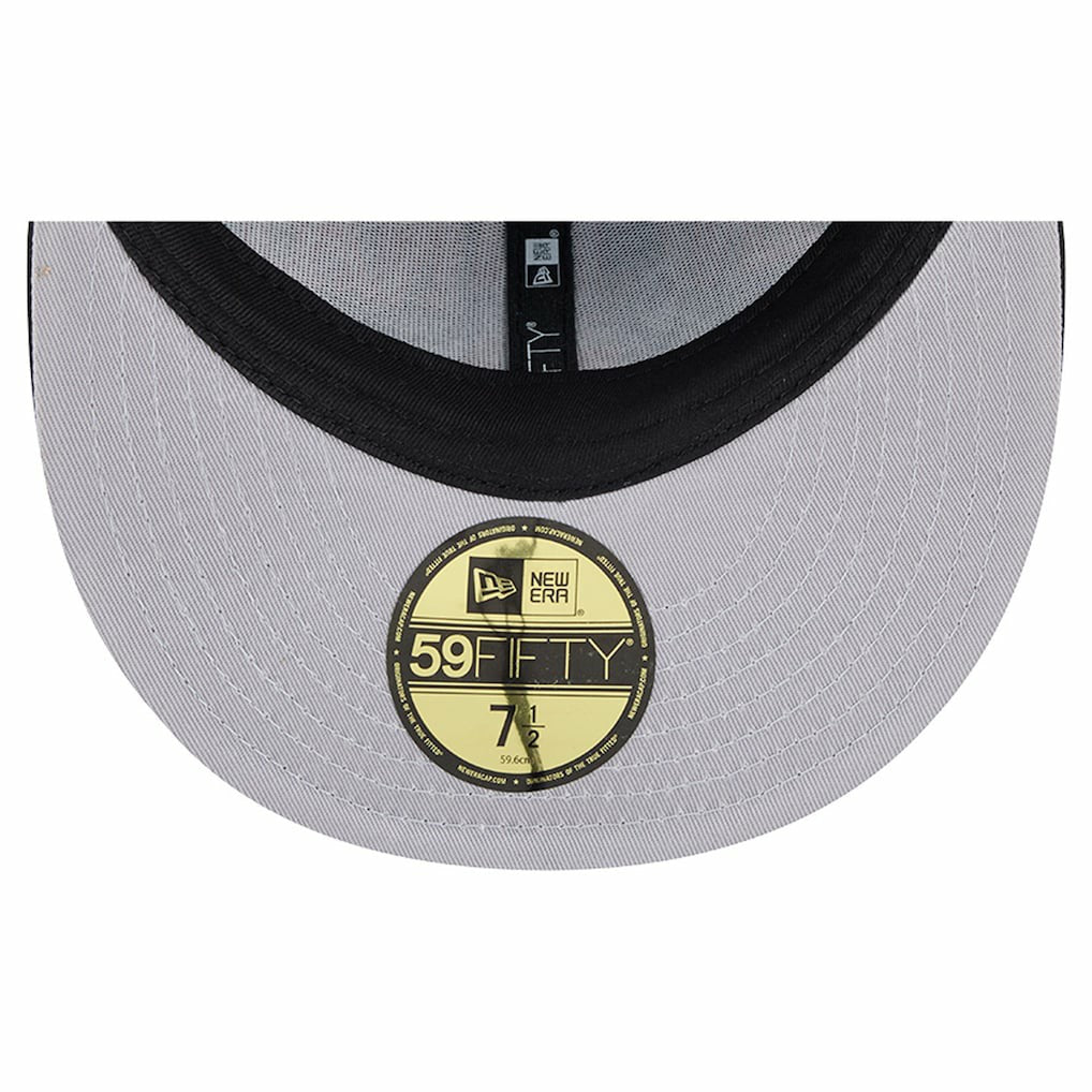 Cincinnati Bengals New Era Head Oversized 59FIFTY Fitted Hat Black - NFL