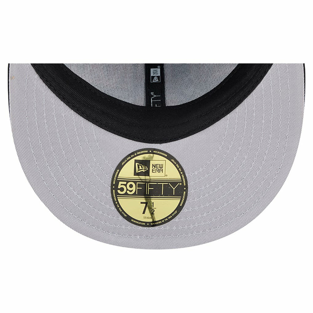 Cincinnati Bengals New Era Head Oversized 59FIFTY Fitted Hat Black - NFL