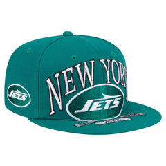 New York Jets New Era Oversized 59FIFTY Fitted Hat Green - NFL