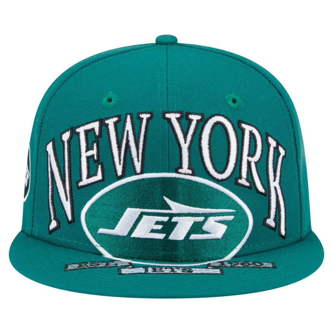 New York Jets New Era Oversized 59FIFTY Fitted Hat Green - NFL