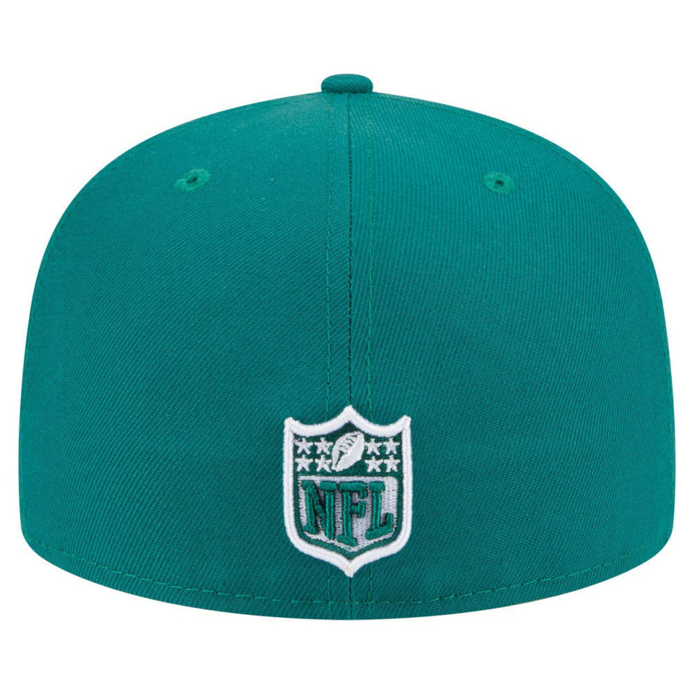 New York Jets New Era Oversized 59FIFTY Fitted Hat Green - NFL