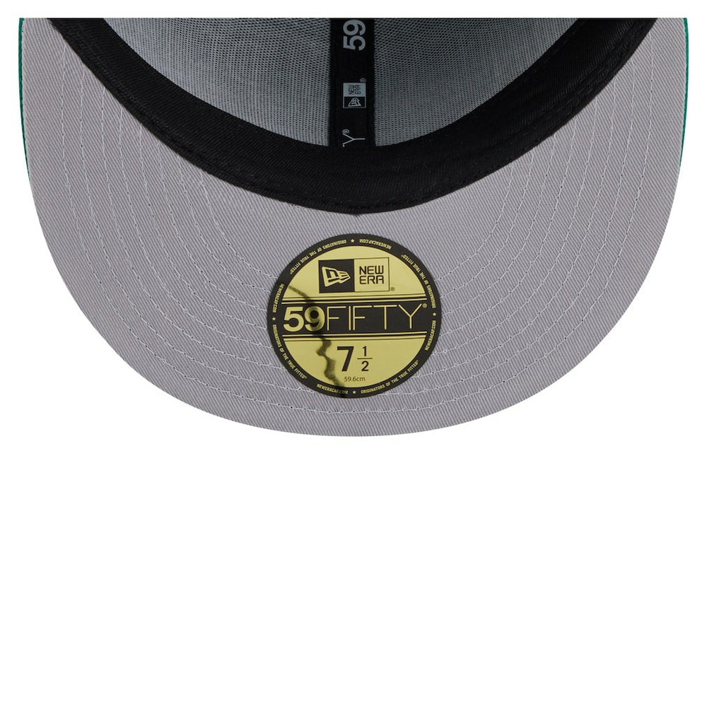 Philadelphia Eagles New Era Throwback Oversized 59FIFTY Fitted Hat Kelly Green - NFL
