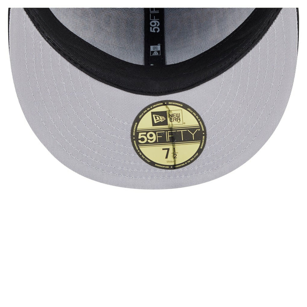 Pittsburgh Steelers New Era Oversized 59FIFTY Fitted Hat Black - NFL