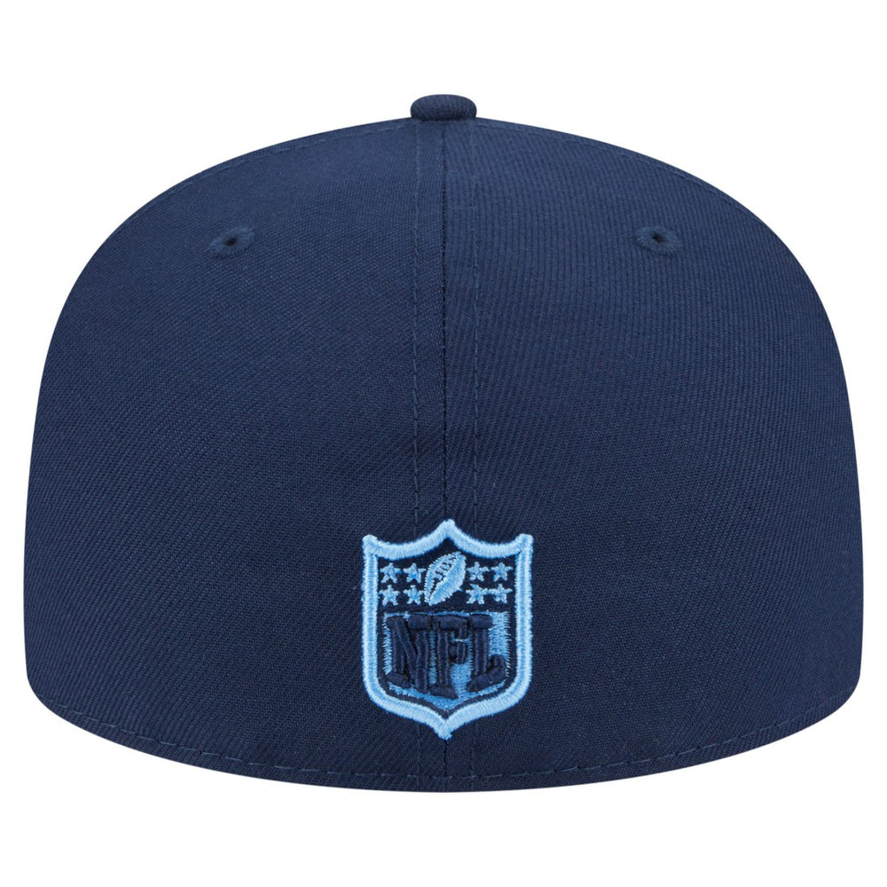 Tennessee Titans New Era Oversized 59FIFTY Fitted Hat Navy - NFL