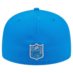 Detroit Lions New Era Oversized 59FIFTY Fitted Hat Blue - NFL