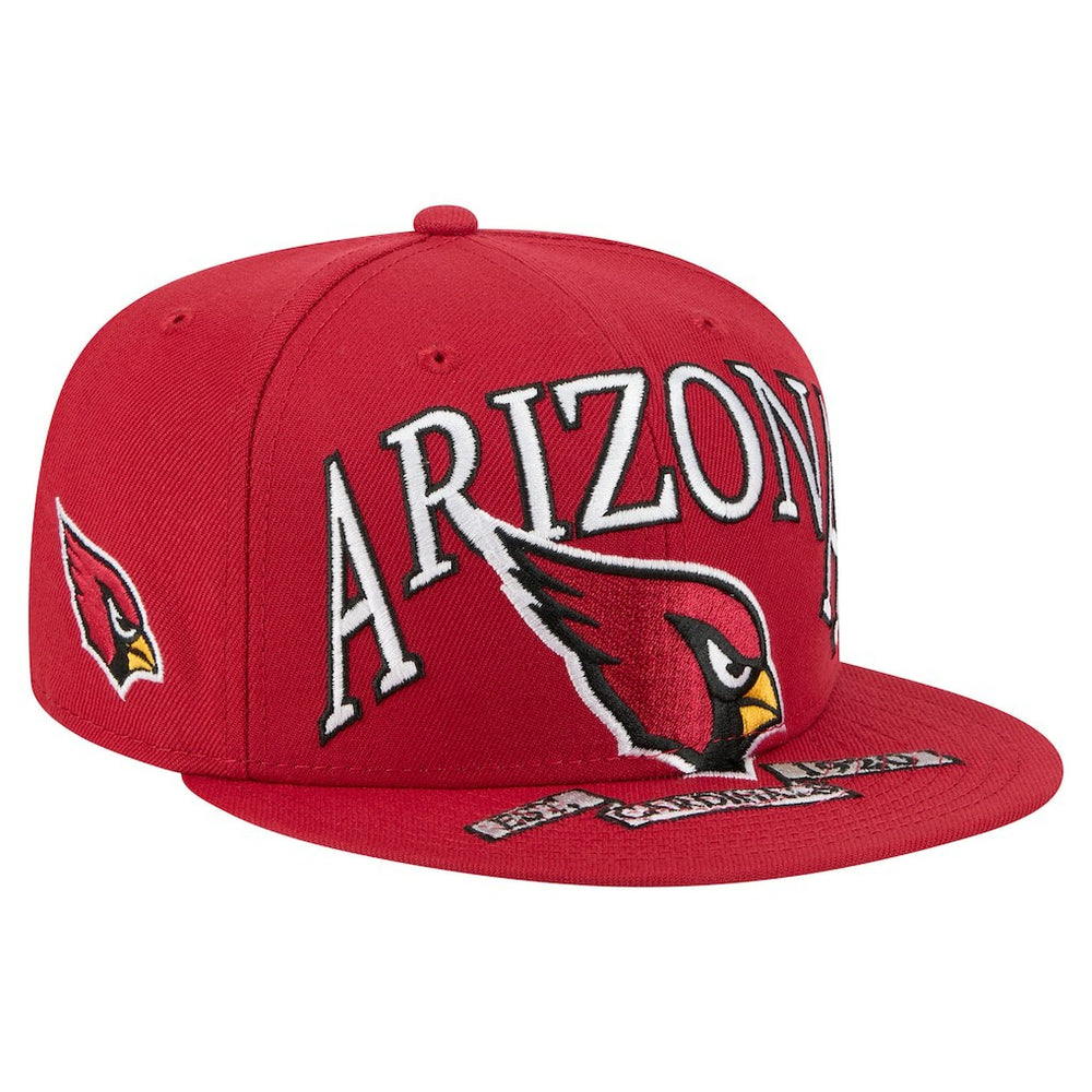Arizona Cardinals New Era Oversized 59FIFTY Fitted Hat Cardinal - NFL