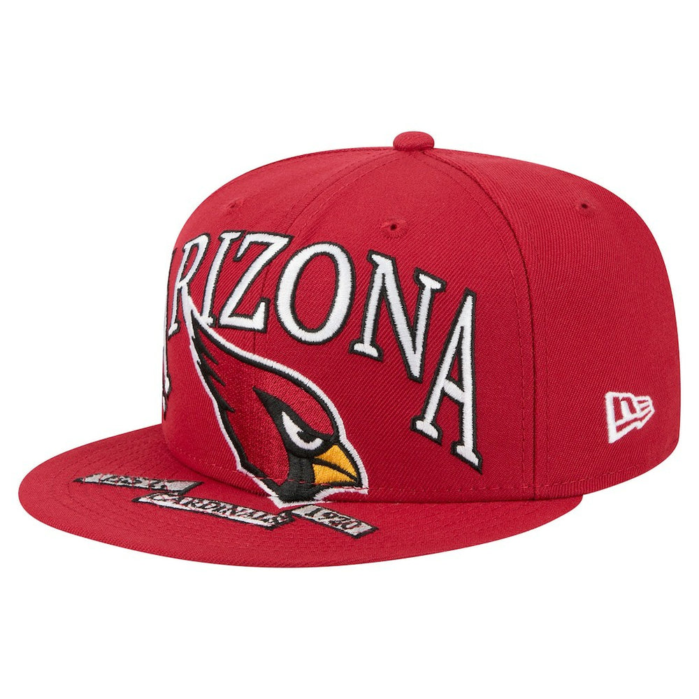Arizona Cardinals New Era Oversized 59FIFTY Fitted Hat Cardinal - NFL
