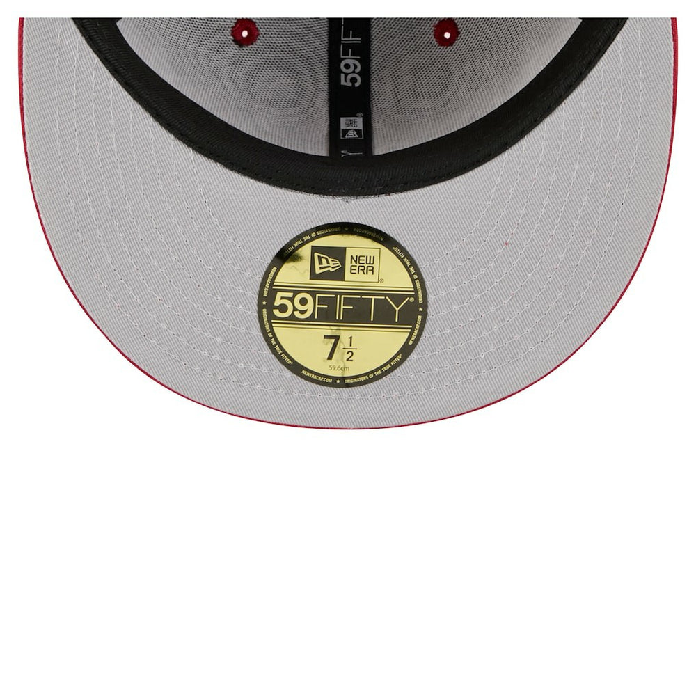 Arizona Cardinals New Era Oversized 59FIFTY Fitted Hat Cardinal - NFL
