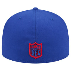 Buffalo Bills New Era Oversized 59FIFTY Fitted Hat Royal - NFL