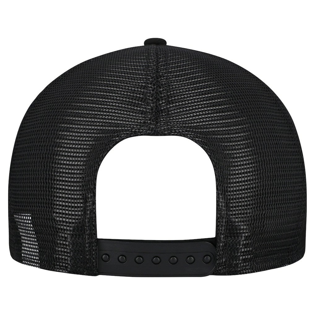 Pittsburgh Steelers New Era Cork Split Panel 9FIFTY Trucker Snapback Hat Gray/Black - NFL