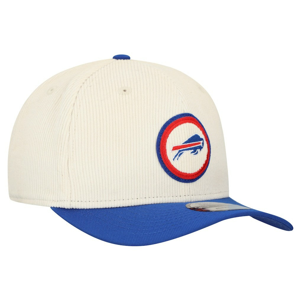Buffalo Bills New Era Loyal Corduroy 9SEVENTY Adjustable Hat Stone - NFL