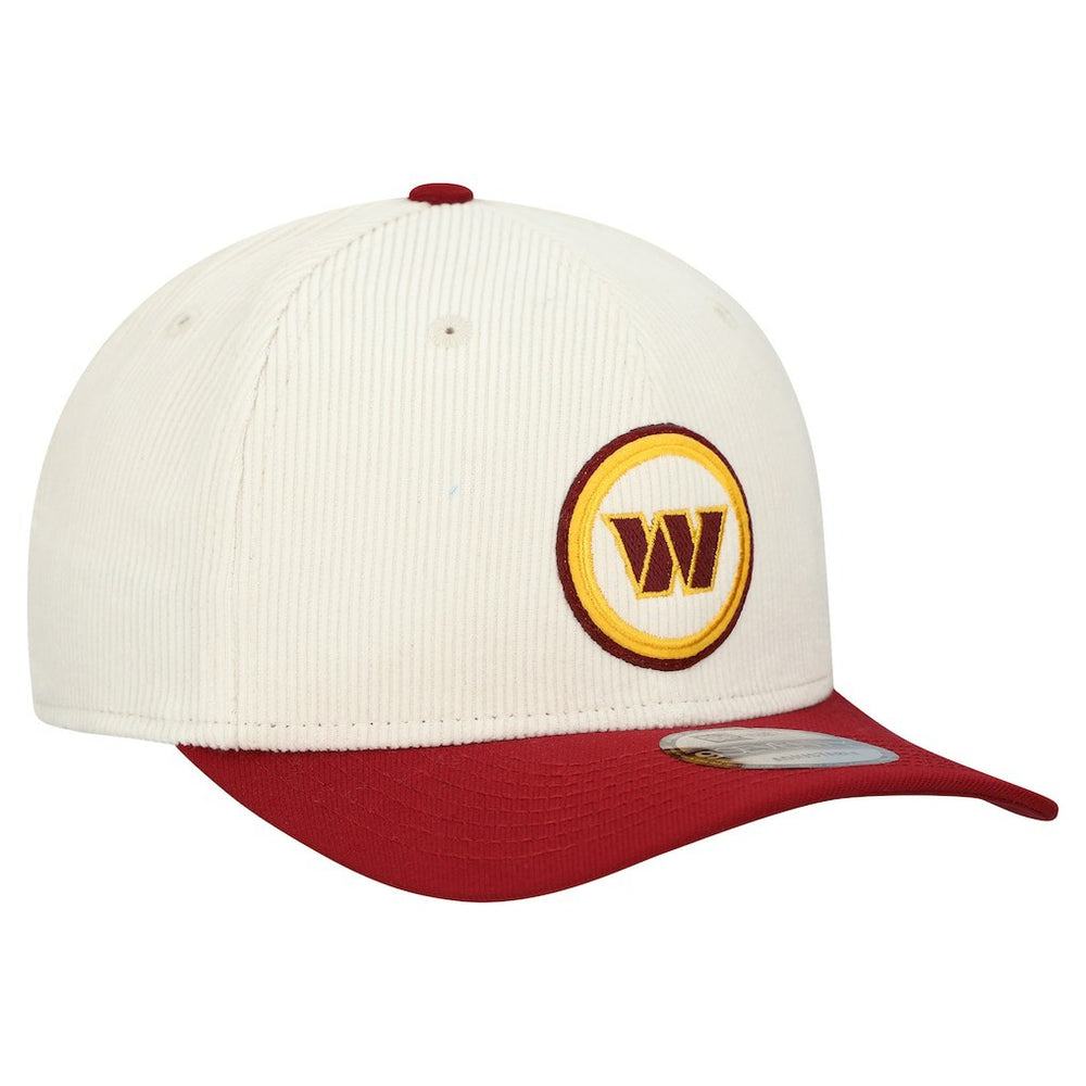 Washington Commanders New Era Loyal Corduroy 9SEVENTY Adjustable Hat Stone - NFL