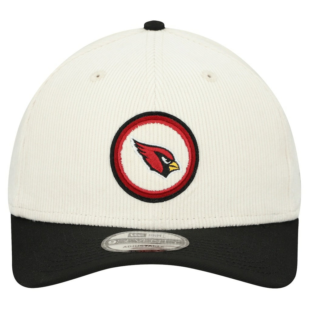 Arizona Cardinals New Era Loyal Corduroy 9SEVENTY Adjustable Hat Stone - NFL