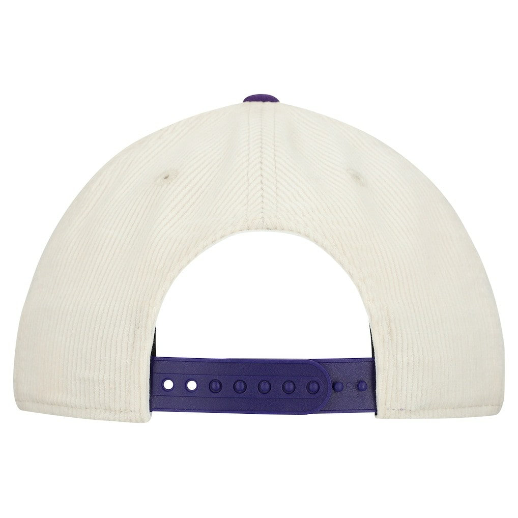 Minnesota Vikings New Era Loyal Corduroy 9SEVENTY Adjustable Hat Stone - NFL