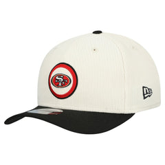 San Francisco 49ers New Era Loyal Corduroy 9SEVENTY Adjustable Hat Stone - NFL