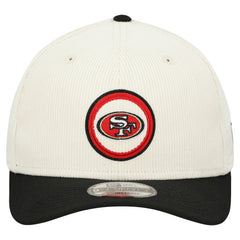 San Francisco 49ers New Era Loyal Corduroy 9SEVENTY Adjustable Hat Stone - NFL