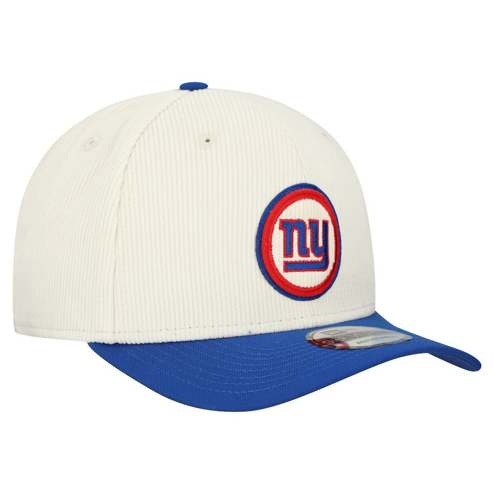 New York Giants New Era Loyal Corduroy 9SEVENTY Adjustable Hat Stone - NFL