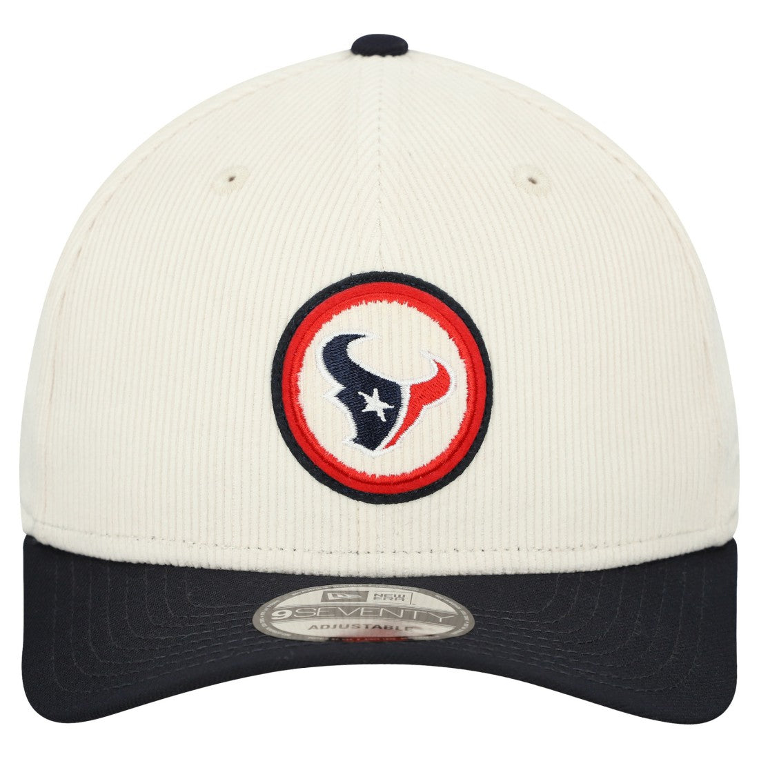Houston Texans New Era Loyal Corduroy 9SEVENTY Adjustable Hat Stone - NFL