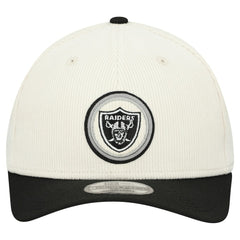 Las Vegas Raiders New Era Loyal Corduroy 9SEVENTY Adjustable Hat Stone - NFL