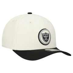 Las Vegas Raiders New Era Loyal Corduroy 9SEVENTY Adjustable Hat Stone - NFL