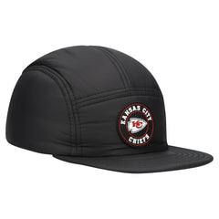 Kansas City Chiefs New Era Quilted Camper Adjustable Hat Black - NFL