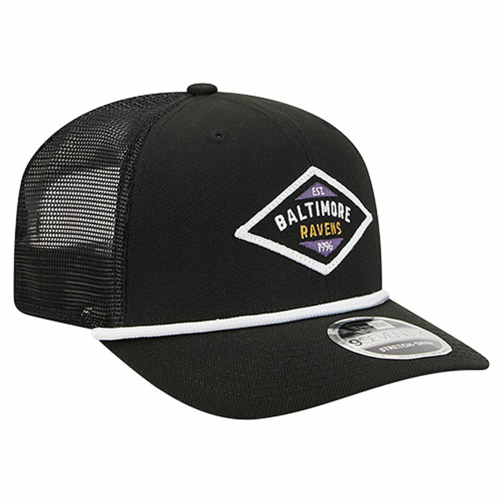 Baltimore Ravens New Era Team 9SEVENTY Adjustable Hat Black - NFL