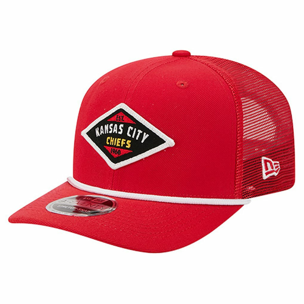 Kansas City Chiefs New Era Team 9SEVENTY Adjustable Hat Red - NFL