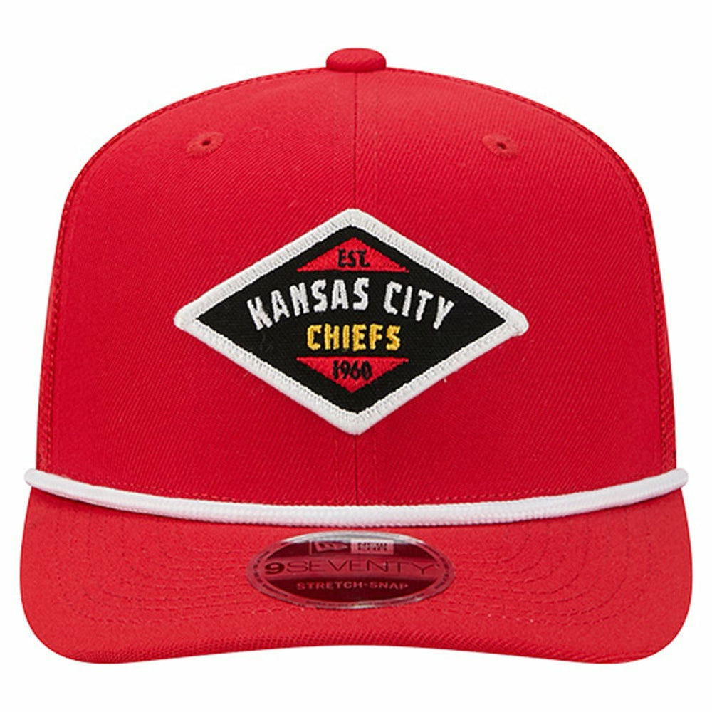 Kansas City Chiefs New Era Team 9SEVENTY Adjustable Hat Red - NFL
