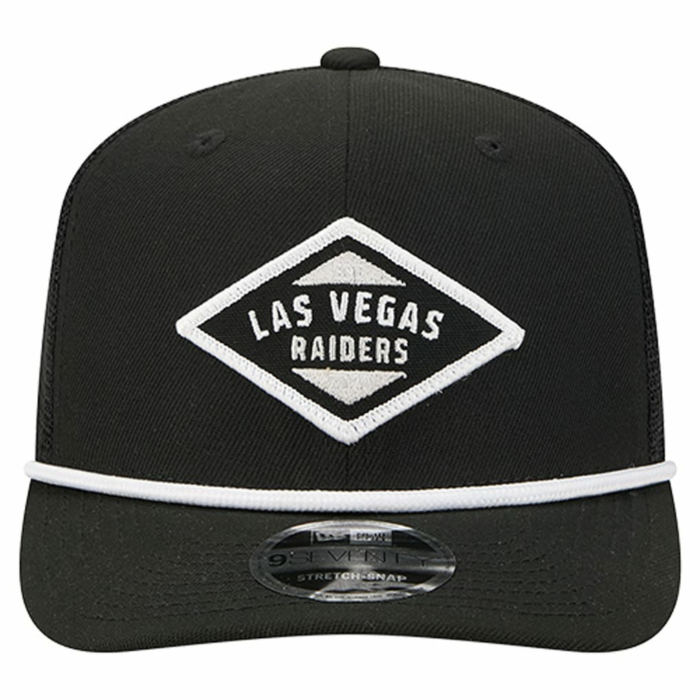 Las Vegas Raiders New Era Team 9SEVENTY Adjustable Hat Black - NFL