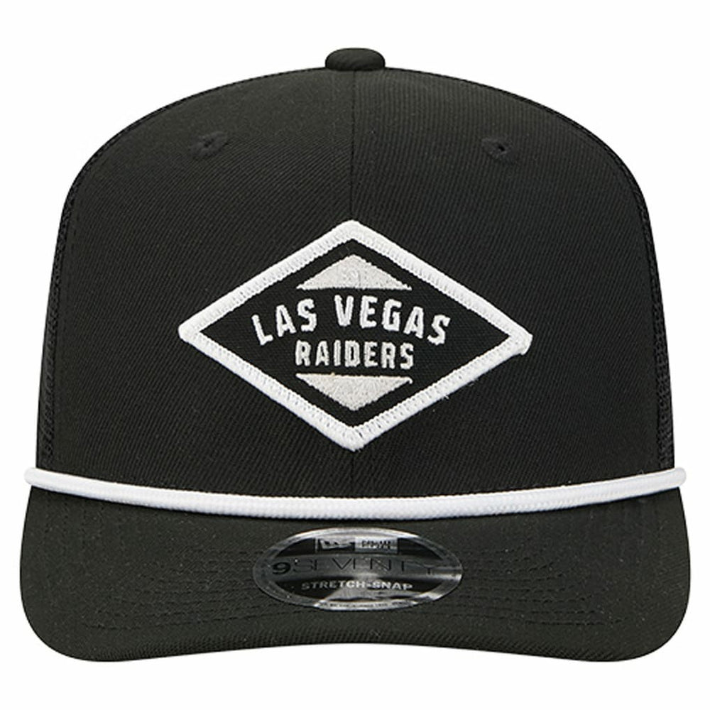 Las Vegas Raiders New Era Team 9SEVENTY Adjustable Hat Black - NFL