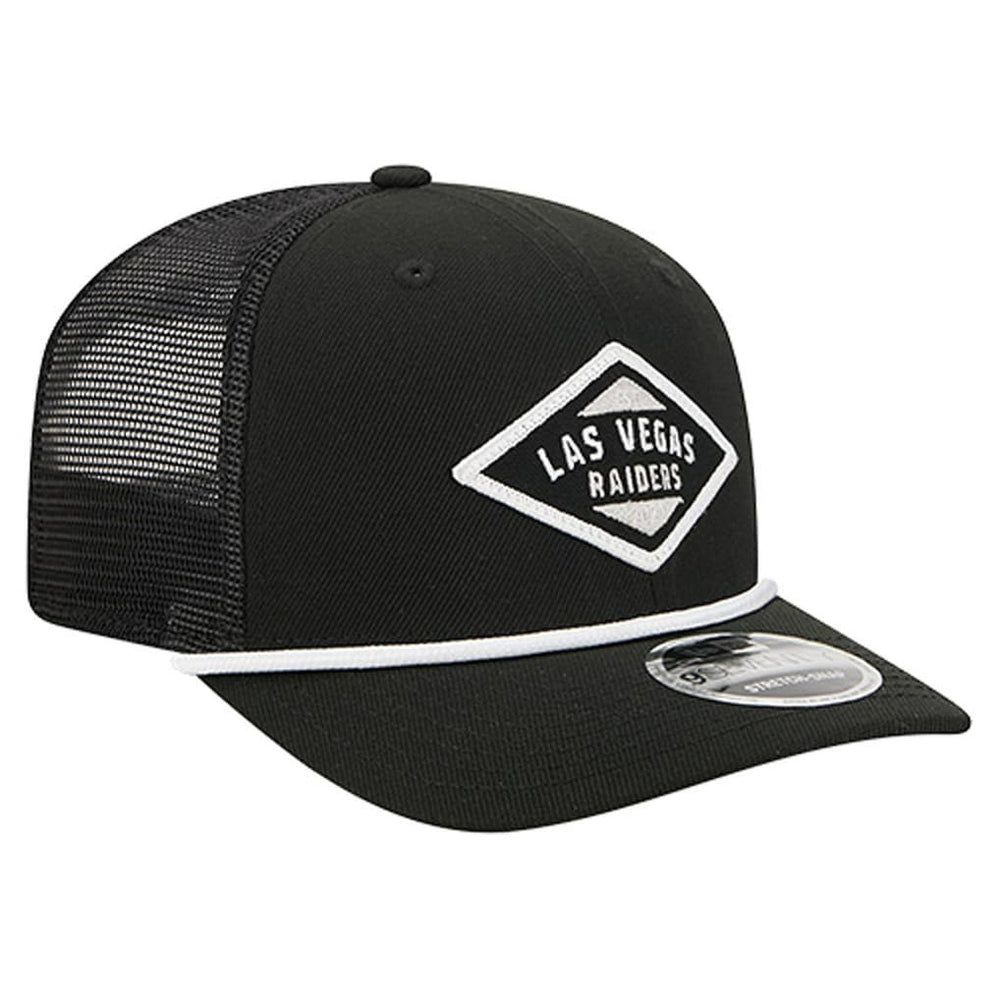 Las Vegas Raiders New Era Team 9SEVENTY Adjustable Hat Black - NFL