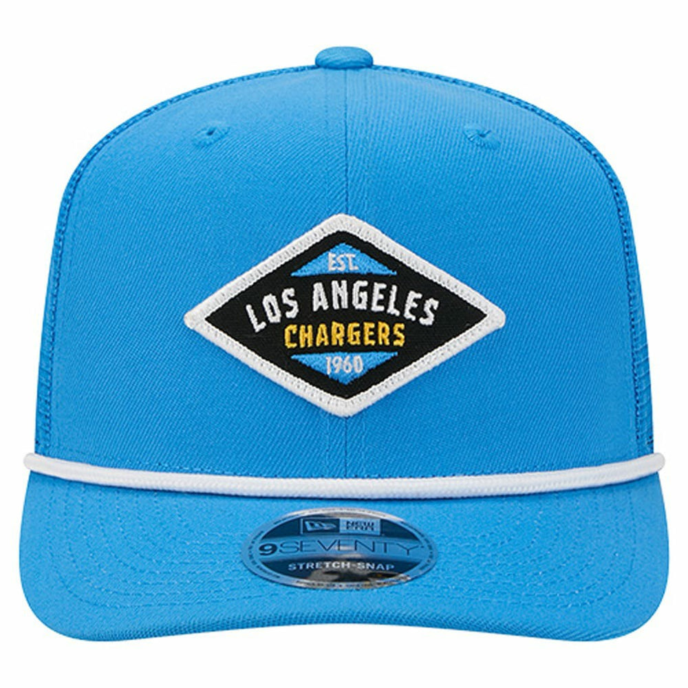 Los Angeles Chargers New Era Team 9SEVENTY Adjustable Hat Powder Blue - NFL