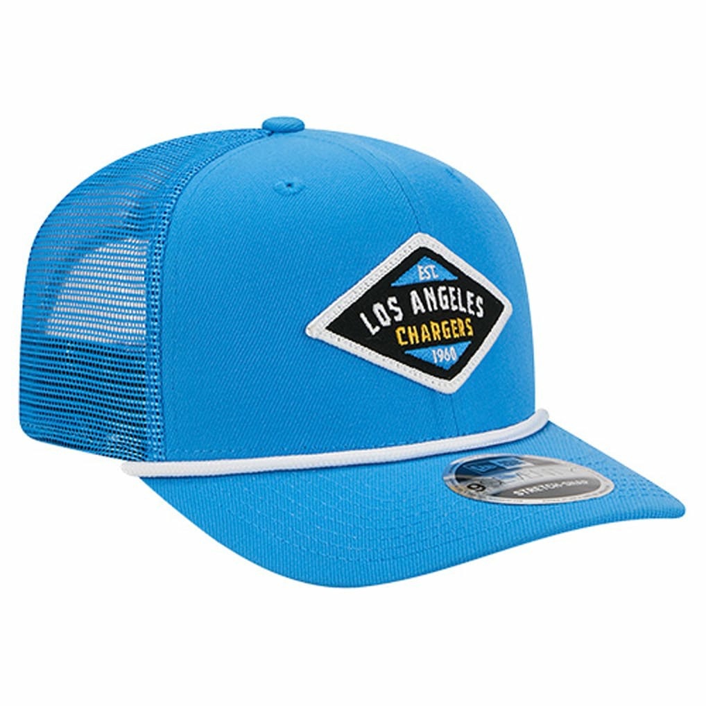 Los Angeles Chargers New Era Team 9SEVENTY Adjustable Hat Powder Blue - NFL