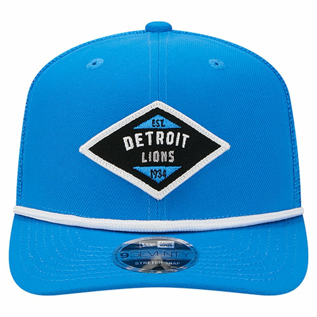 Detroit Lions New Era Team 9SEVENTY Adjustable Hat Blue - NFL